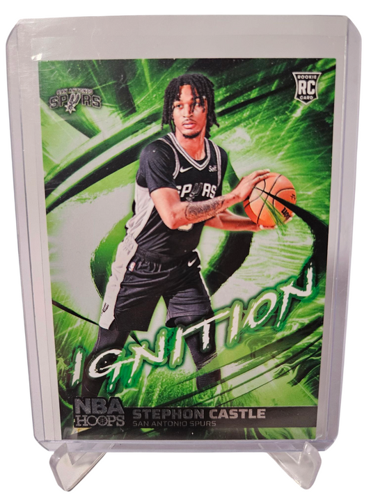 2024-25 Panini Hoops #5 Stephon Castle Rookie Card Ignition