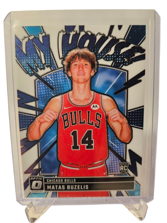 2024-25 Panini Donruss Optic #15 Matas Buzelis Rookie Card My House
