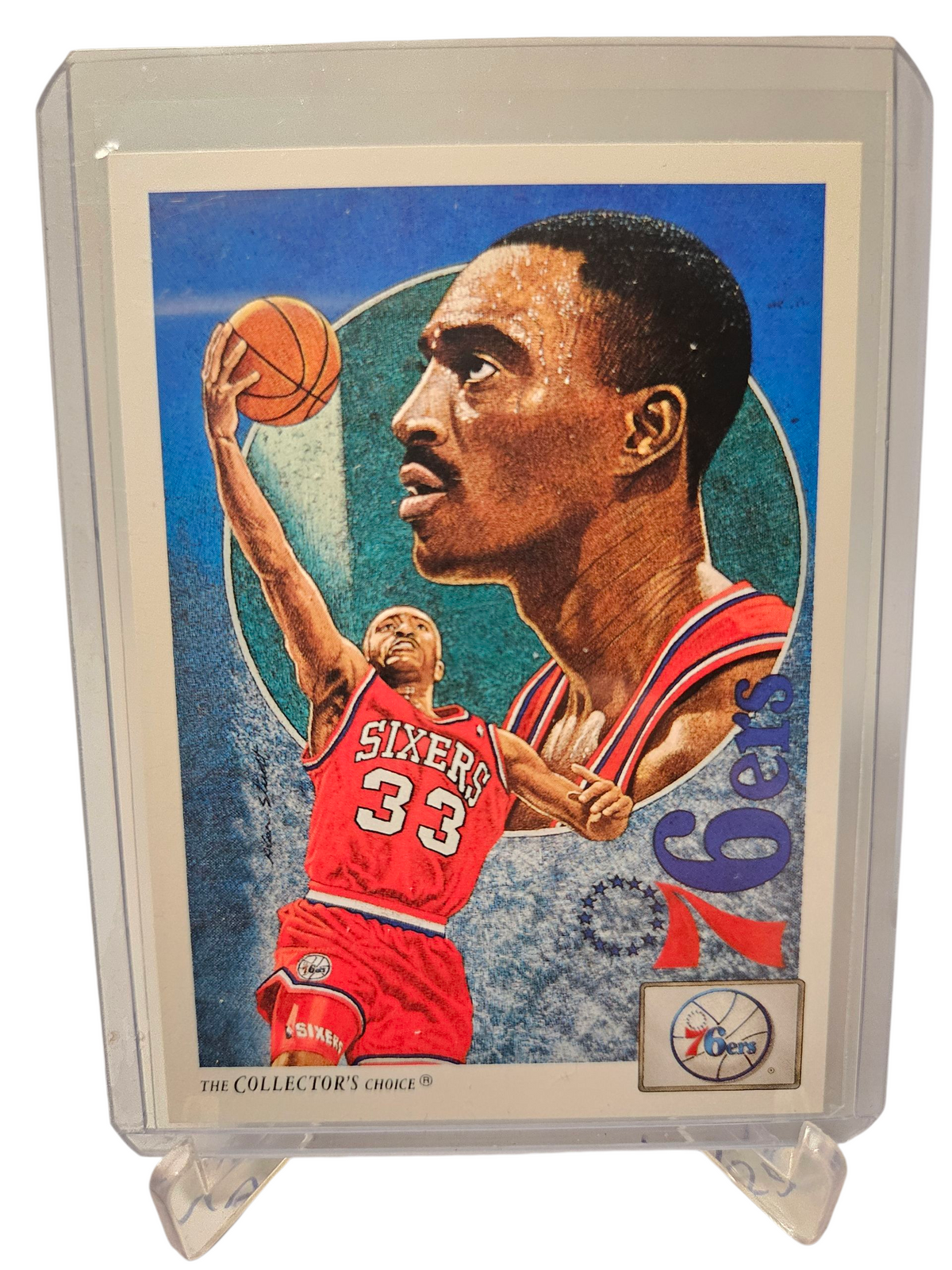 1991 Upper Deck #93 Hersey Hawkins Philadelphia 76ers Checklist