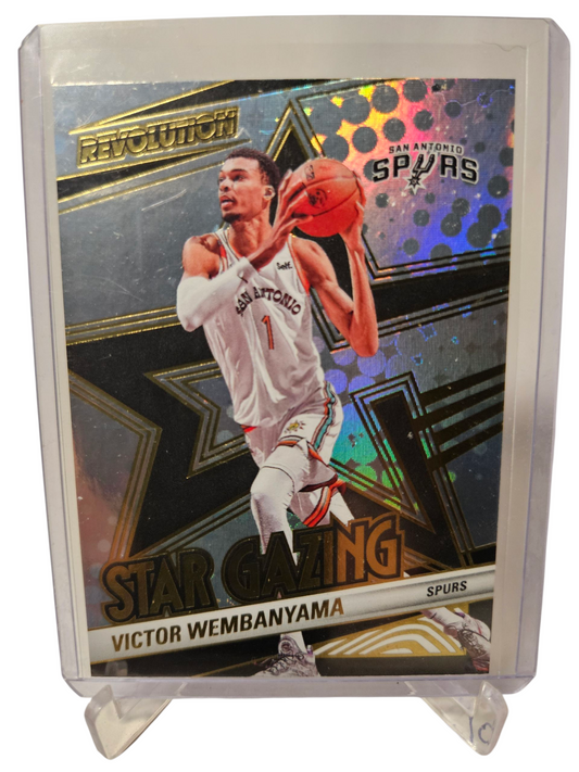 2024-25 Panini Revolution #23 Victor Wembanyama Star Gazing