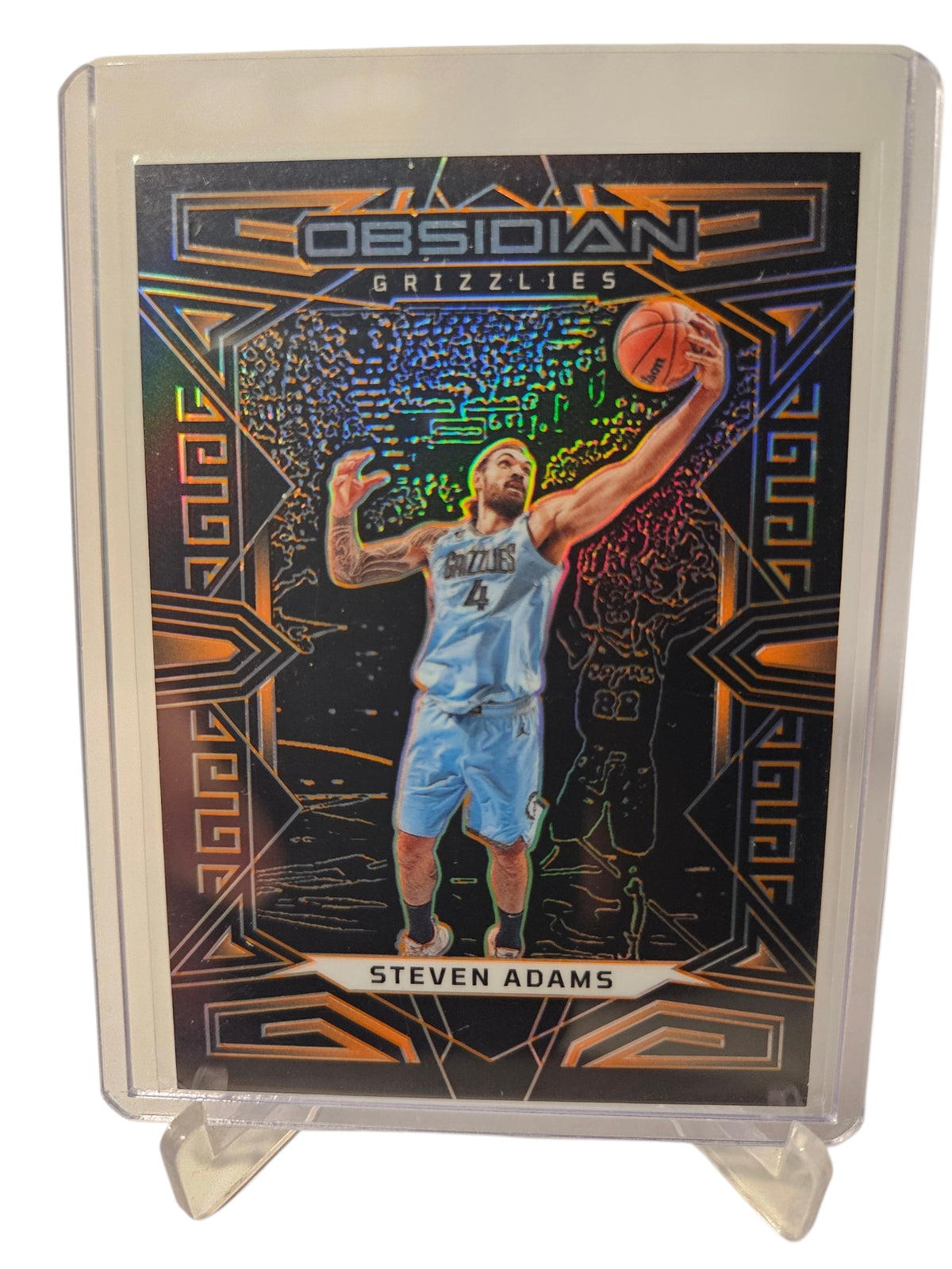 2022-23 Panini Obsidian #45 Steven Adams Orange Etch 49/50