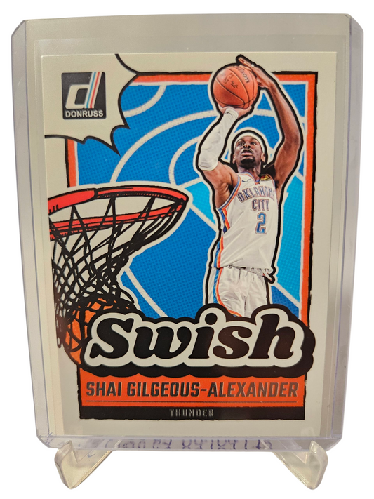 2024-25 Panini Donruss #1 Shai Gilgeous-Alexander Swish