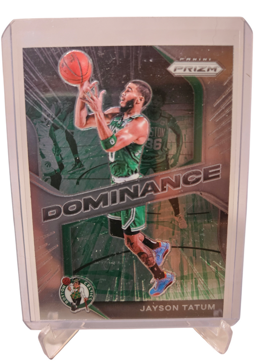 2020-21 Panini Prizm #9 Jayson Tatum Dominance