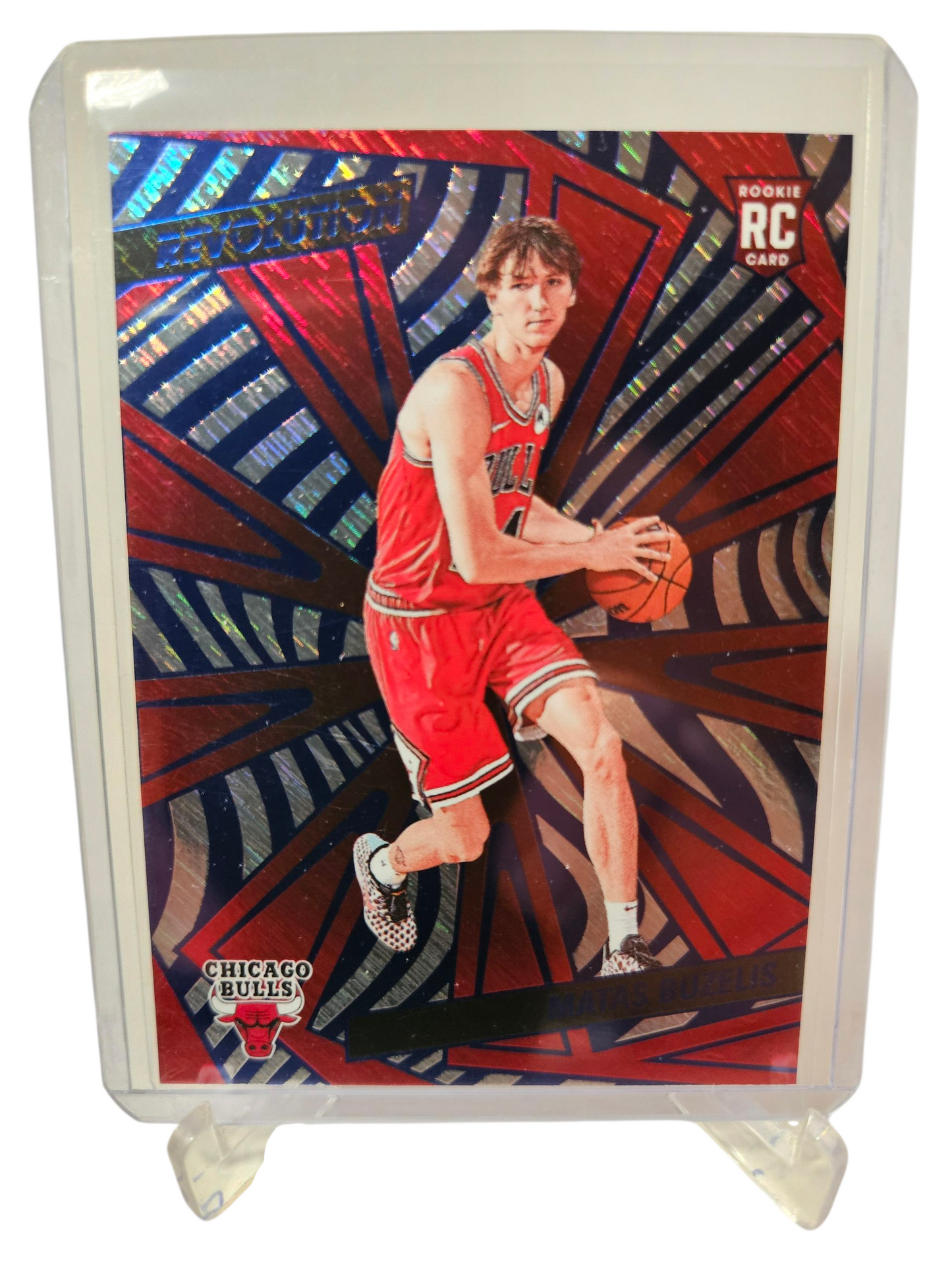 2024-25 Panini Revolution #129 Matas Buzelis Rookie Card Storm