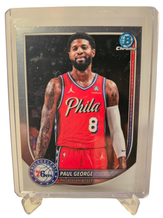 2025 Topps Bowman Chrome #BCV-154 Paul George