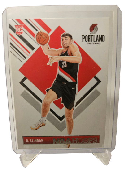 2024-25 Panini Hoops #293 Donovan Clingan Rookie Card Tribute