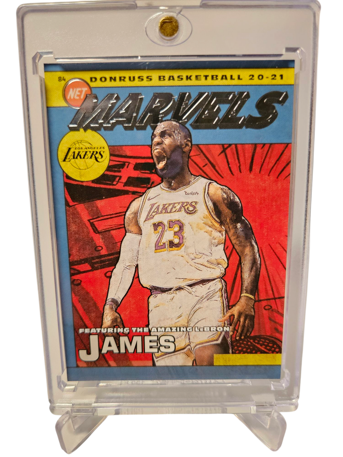 2020-21 Panini Donruss #15 Lebron James Net Marvels
