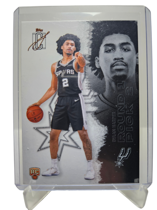 2025-26 Topps Signature Class #102 Dylan Harper Rookie Card