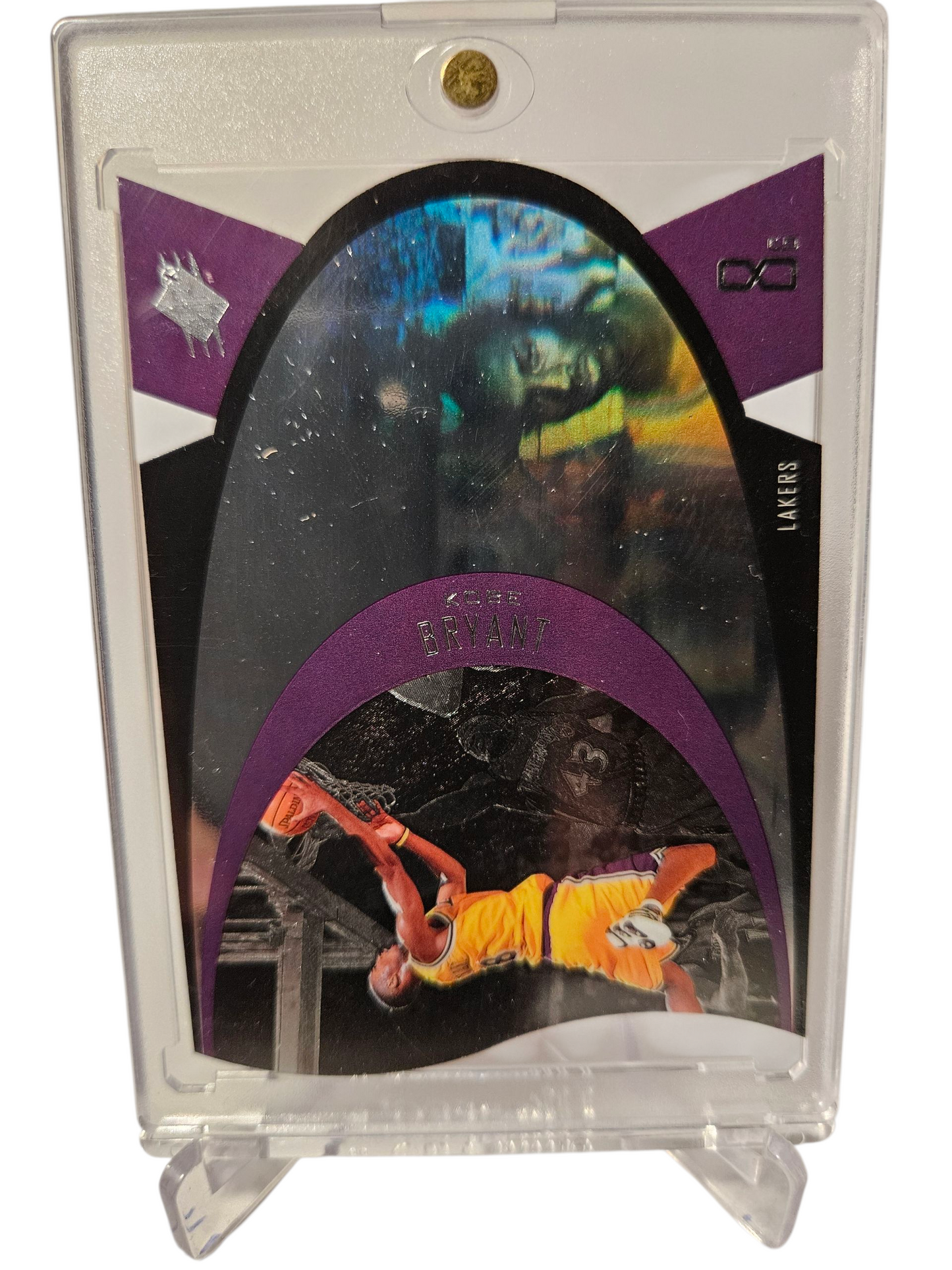 1996 Upper Deck #SPX23 Kobe Bryant Rookie Card SPX Die Cut Holographic