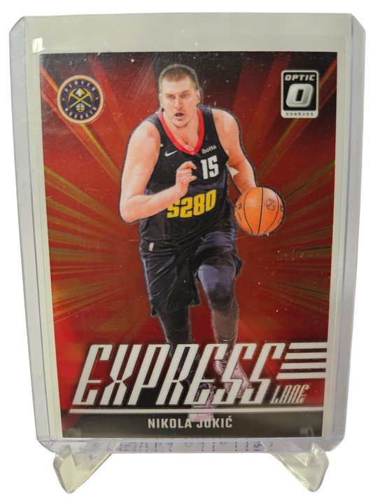 2024-25 Panini Donruss Optic #3 Nikola Jokic Express Lane