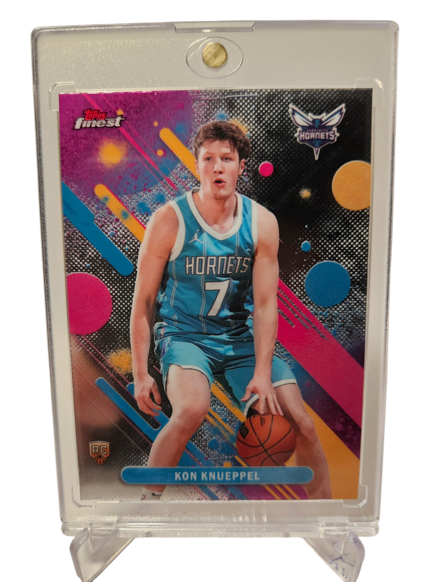 2025 Topps Finest #4 Kon Knueppel Rookie Card Common