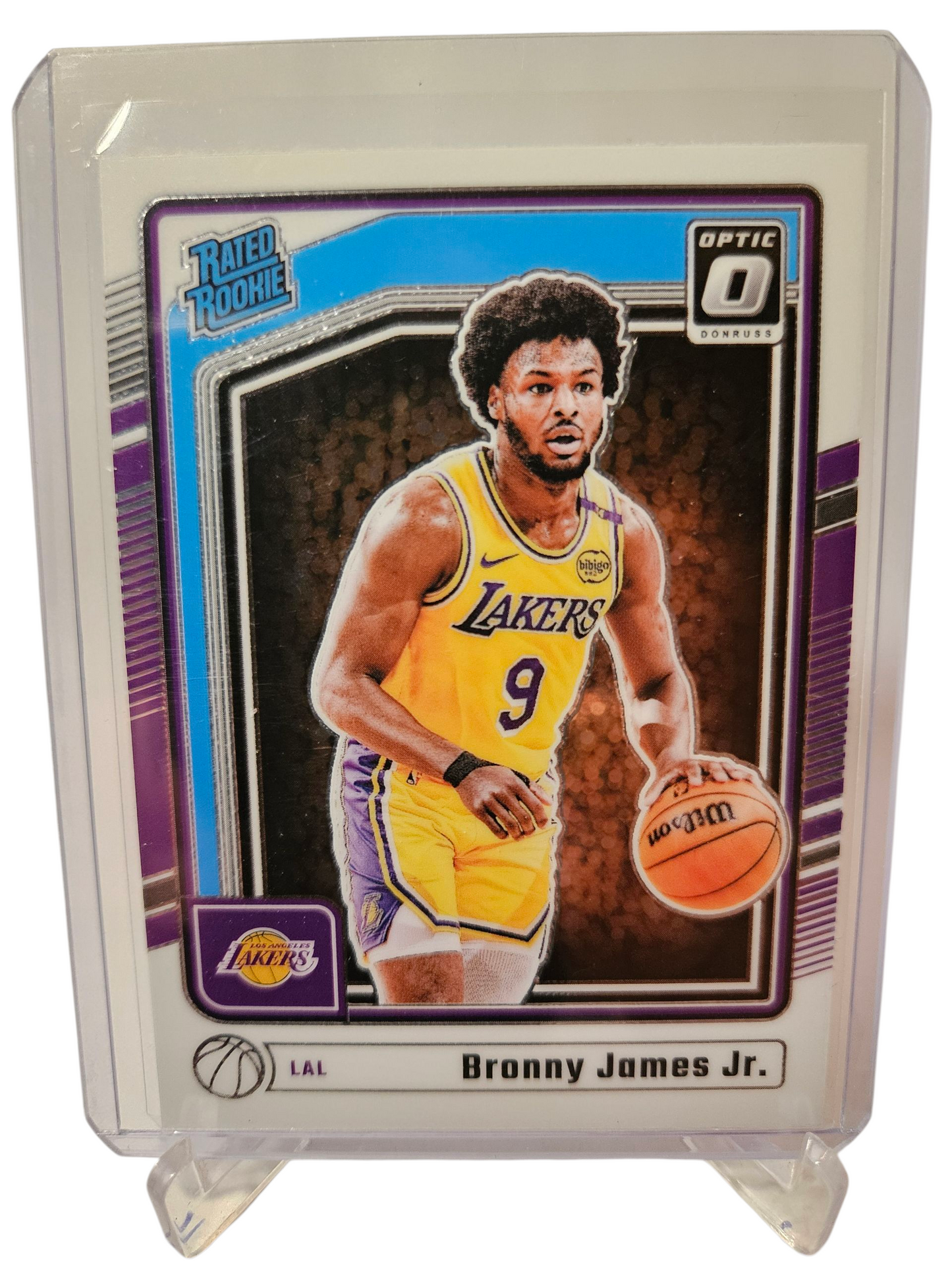 2024-25 Panini Donruss Optic #282 Bronny James JR Rated Rookie