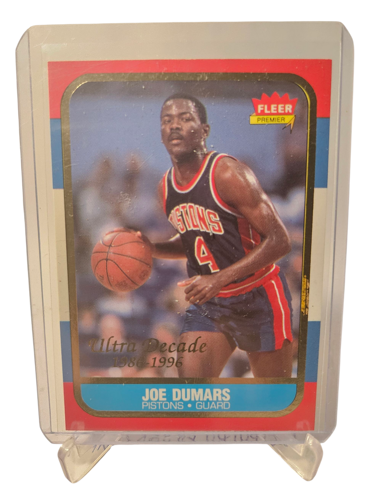 1994 Fleer Premier #U-2 Joe Dumars Ultra Decade