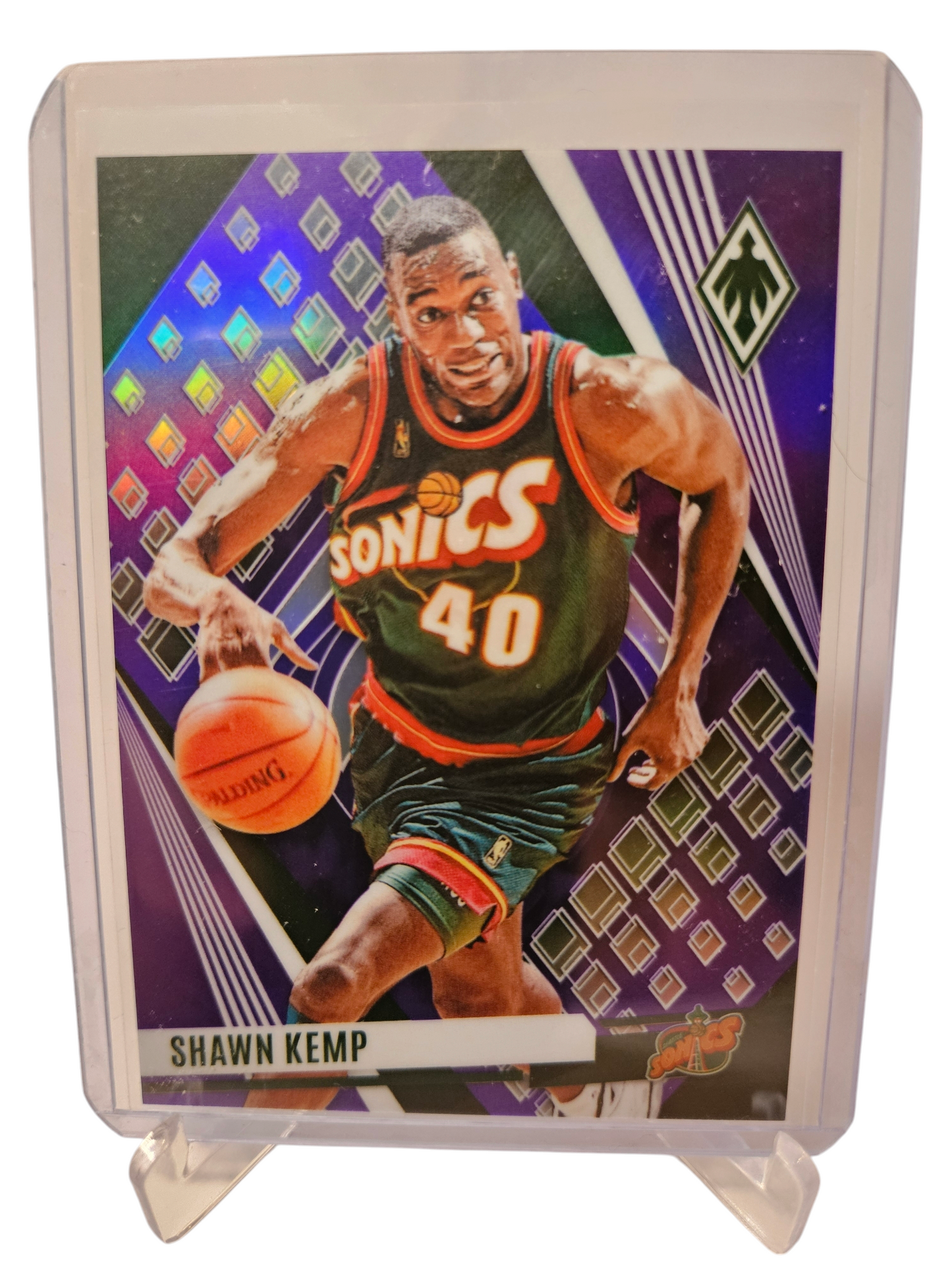 2023-24 Panini Phoenix #237 Shawn Kemp Purple 053/150