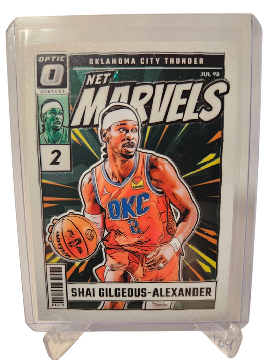 2024-25 Panini Donruss Optic #8 Shai Gilgeous-Alexander Net Marvels