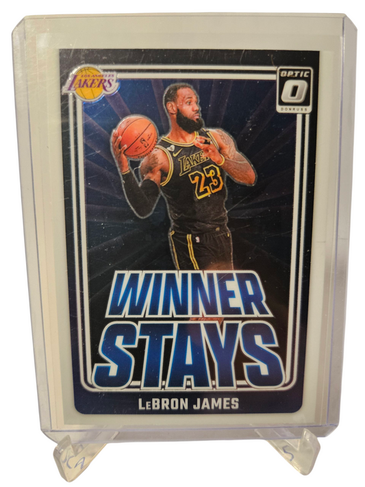 2024-25 Panini Donruss Optic #1 Lebron James Winner Stays