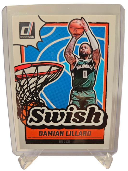 2024-25 Panini Donruss #12 Damian Lillard Swish
