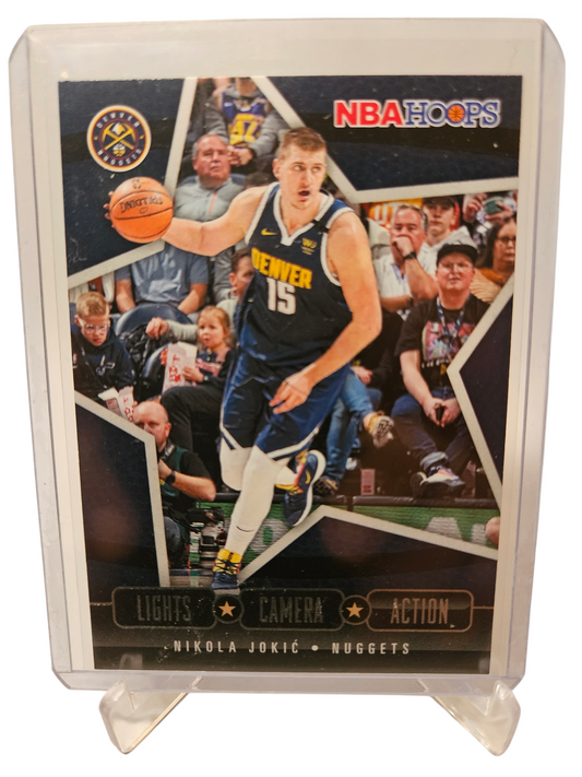 2020-21 Panini Hoops #16 Nikola Jokic Lights Camera Action