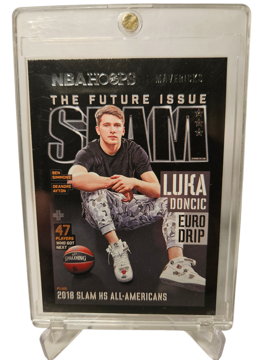 2020-21 Panini Hoops #5 Luka Doncic Slam