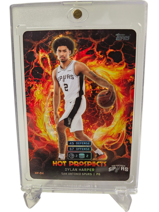 2025 Topps #HP-DH Dylan Harper Rookie Card Top Prospects