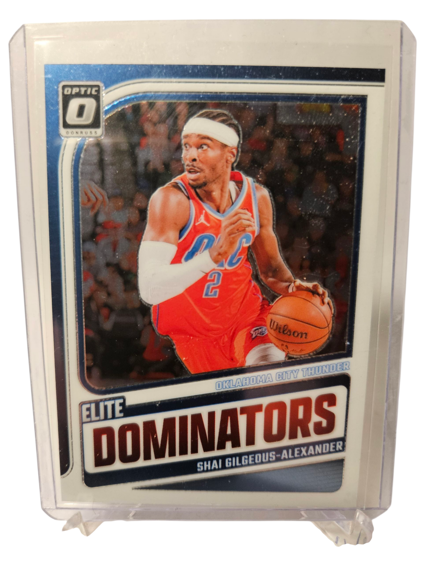 2024-25 Panini Donruss Optic #19 Shai Gilgeous-Alexander Elite Dominators
