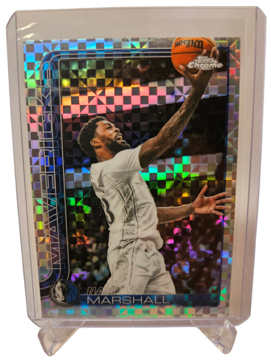 2025 Topps Chrome #28 Naji Marshall Xfractor