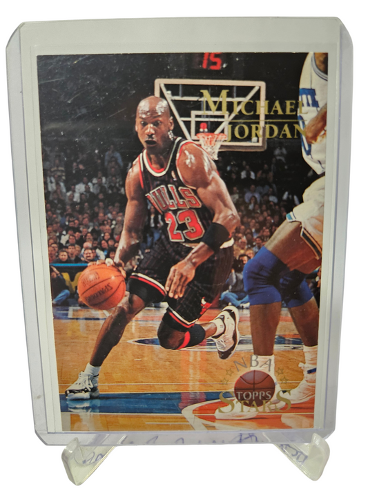 1996 Topps #124 Michael Jordan Chicago Topps Stars