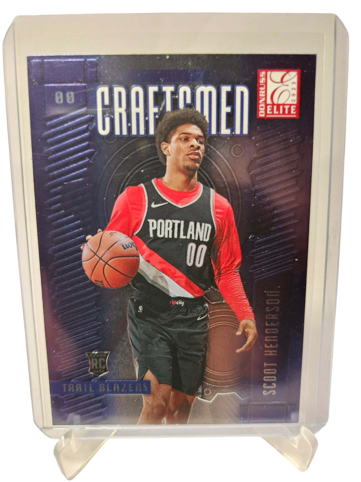 2023-24 Panini Donruss Elite #18 Scoot Henderson Rookie Card Craftsman