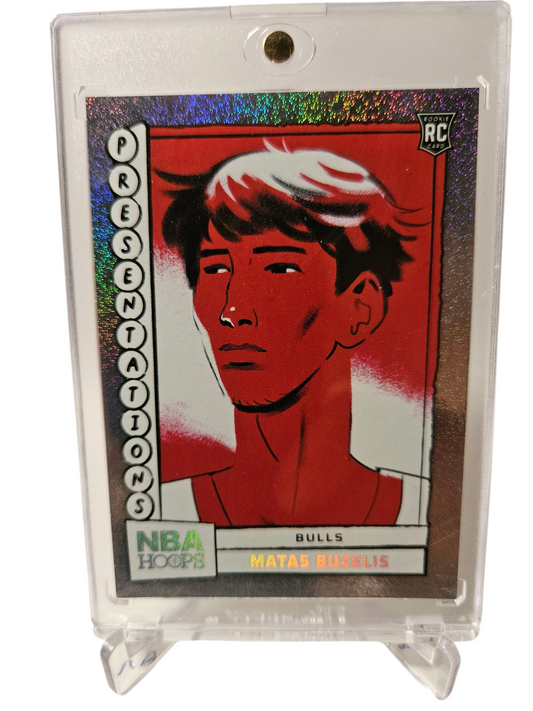 2024-25 Panini Hoops #18 Matas Buzelis Rookie Card Presentations Case Hit