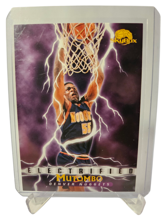 1996 Skybox #282 Dikembe Mutombo Electrified
