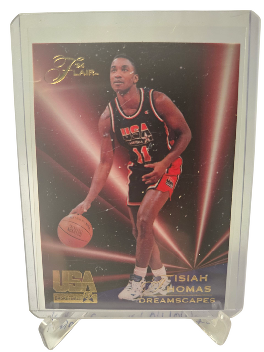 1994 Flair #104 Isiah Thomas USA Basketball Dreamscapes