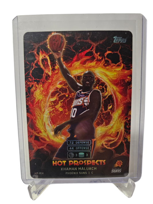 2025 Topps #HP-KM Khaman Maluach Hot Prospects