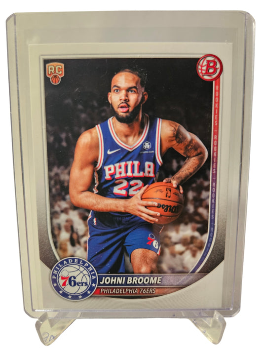 2025 Topps Bowman #35 John Broome Rookie Card