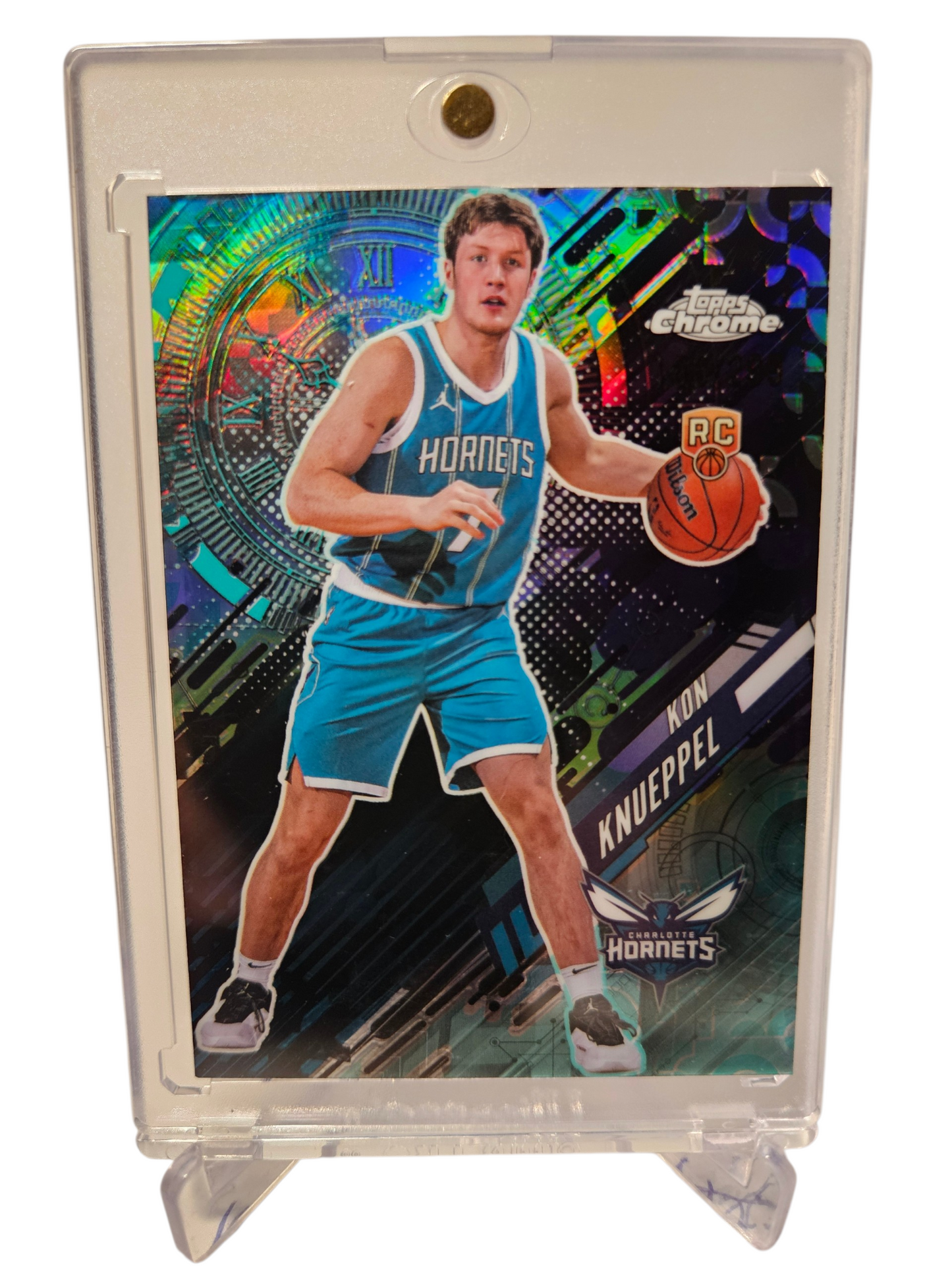2025 Topps Chrome #GT-19 Kon Knueppel Rookie Card Go Time Refractor /299
