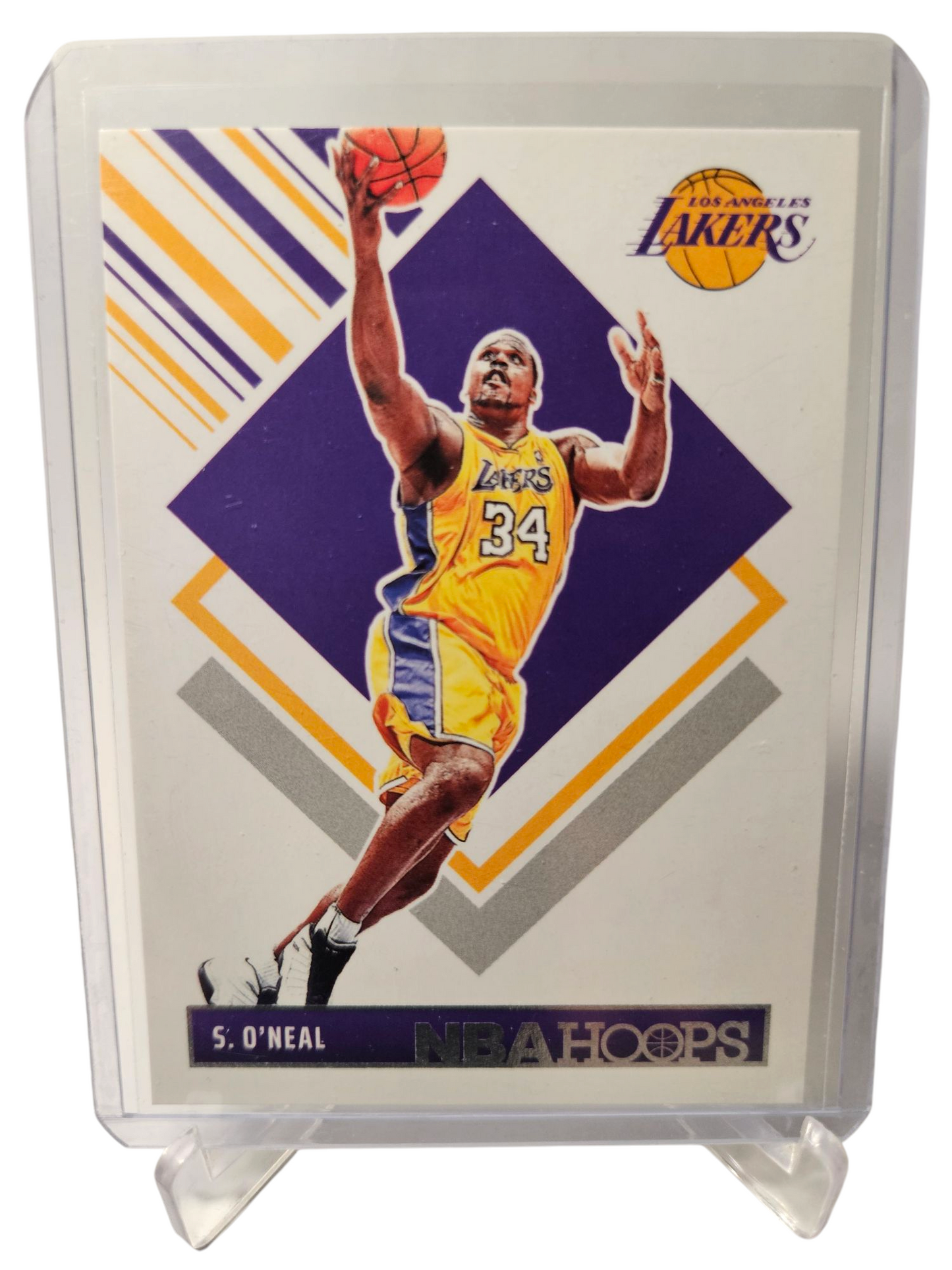2024-25 Panini Hoops #296 Shaquille O'Neal Hoops Tribute