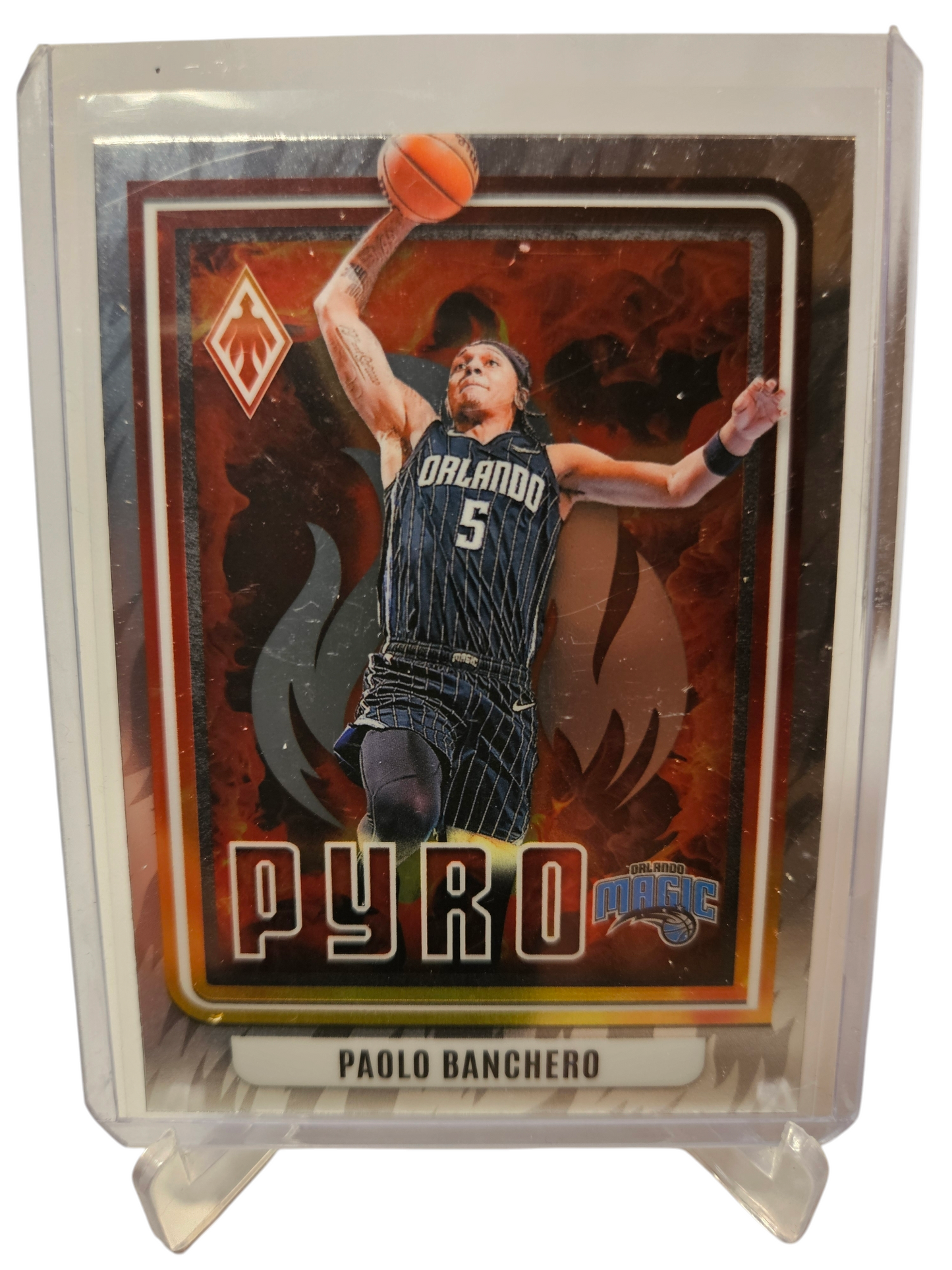 2023-24 Panini Phoenix #9 Paolo Banchero Pyro