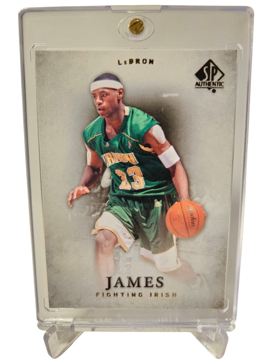2012-13 Upper Deck SPA #17 Lebron James Fighting Irish