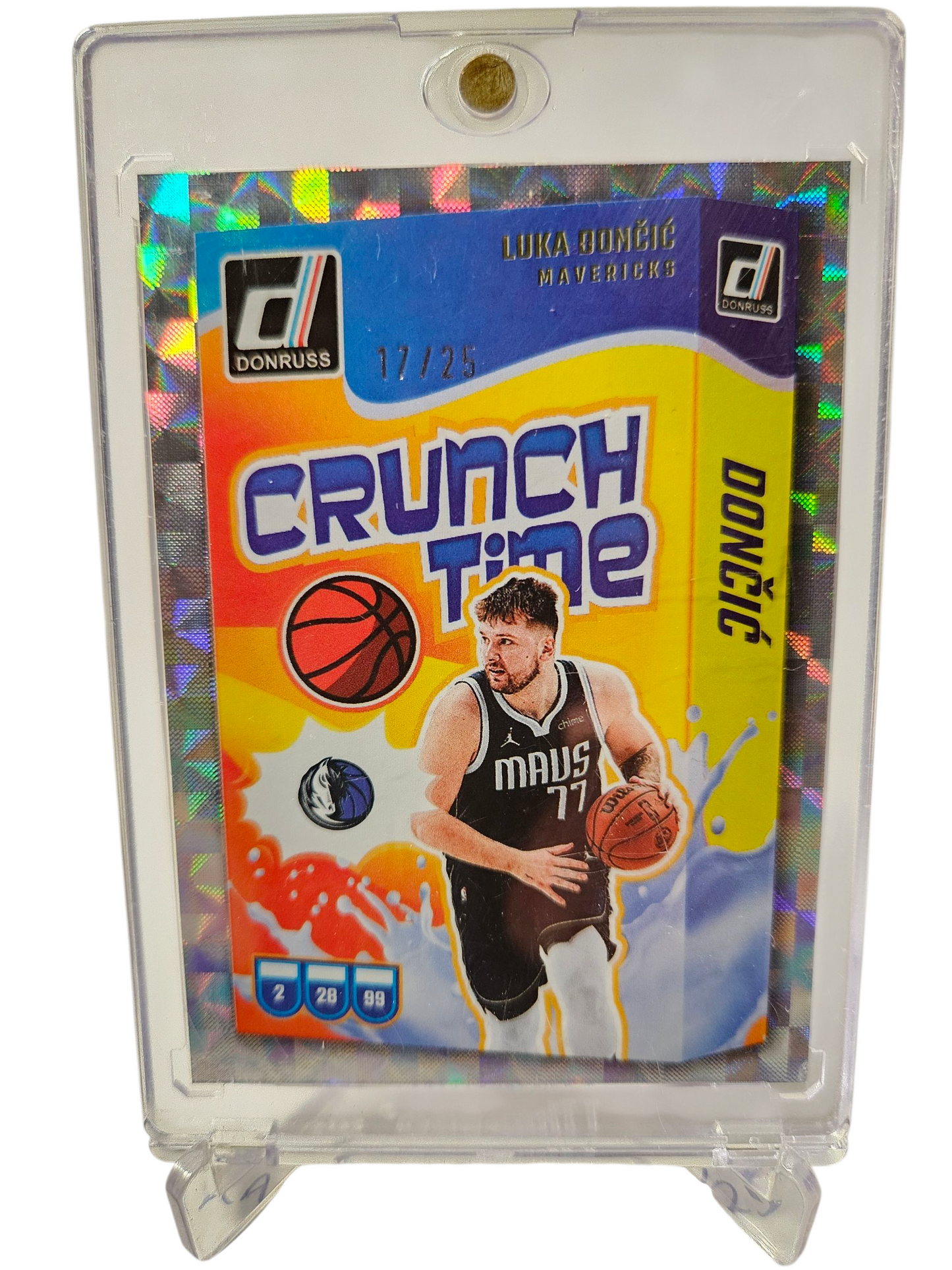 2024-25 Panini Donruss #8 Luka Doncic Crunchtime 17/25