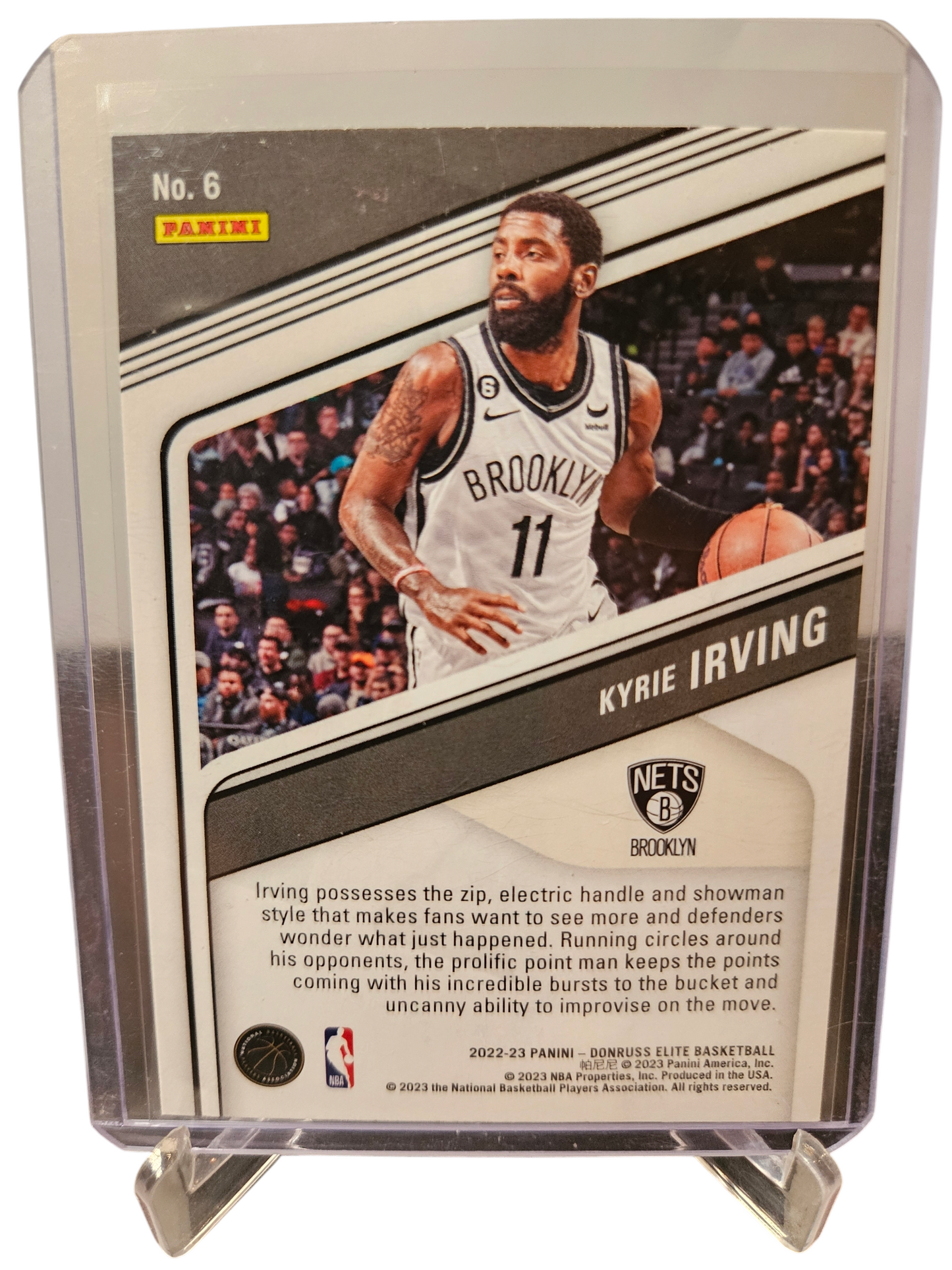 2022-23 Panini Donruss Elite #6 Kyrie Irving Elite Orange