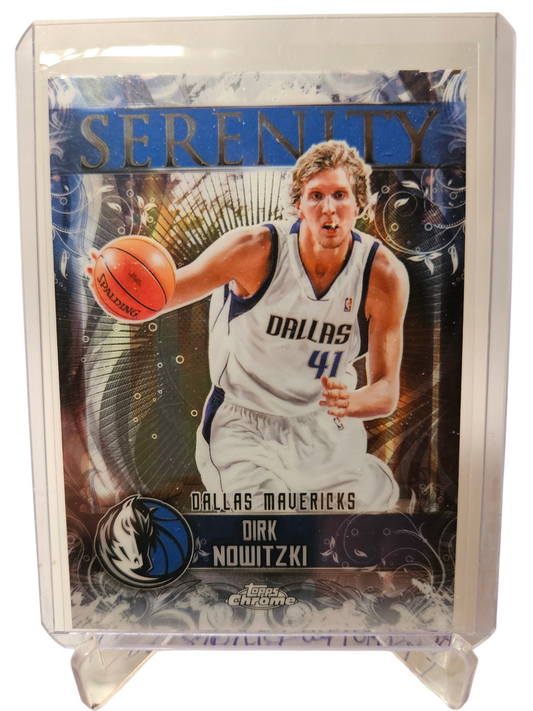 2025 Topps Chrome #SY-10 Dirk Nowitzki Serenity