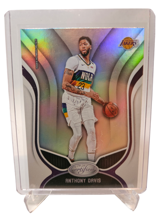 2019-20 Panini Certified #136 Anthony Davis Silver Holo