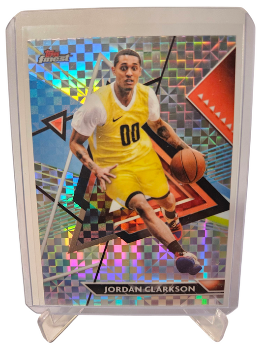 2023-24 Topps Finest #165 Jordan Clarkson Checker Board