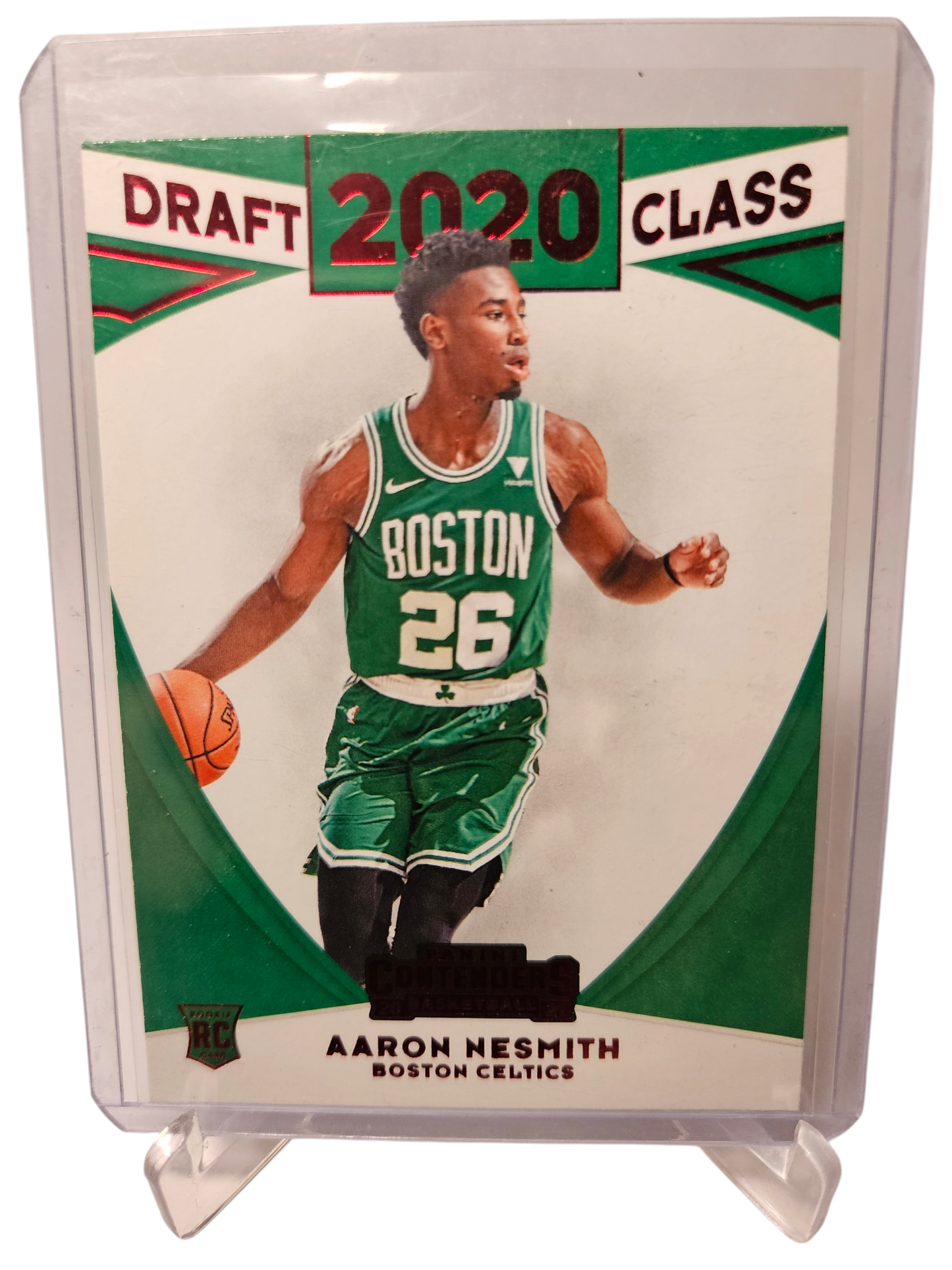 2020-21 Panini Contenders #13 Aaron Nesmith Rookie Card Draft Class Red