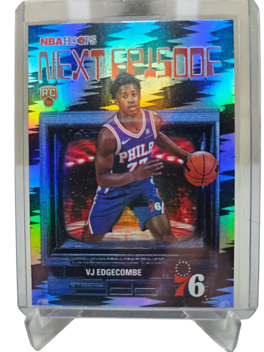 2025-26 Topps Hoops #NE-3 VJ Edgecombe Rookie Card Next Episode
