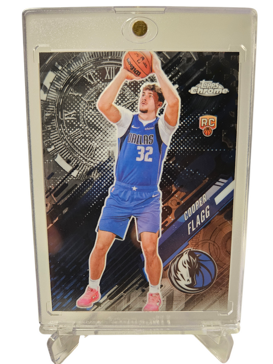 2025 Topps Chrome #GT-16 Cooper Flag Rookie Card Go Time