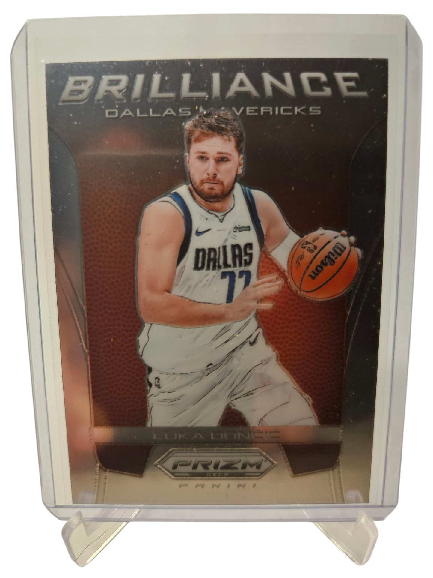 2023-24 Panini Prizm Deca #4 Luka Doncic Brilliance
