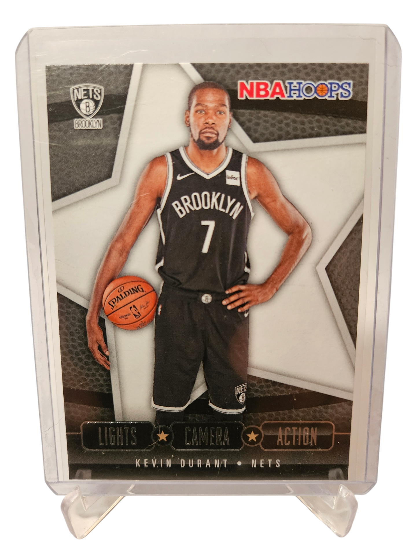 2020-21 Panini Hoops #29 Kevin Durant Lights Camera Action