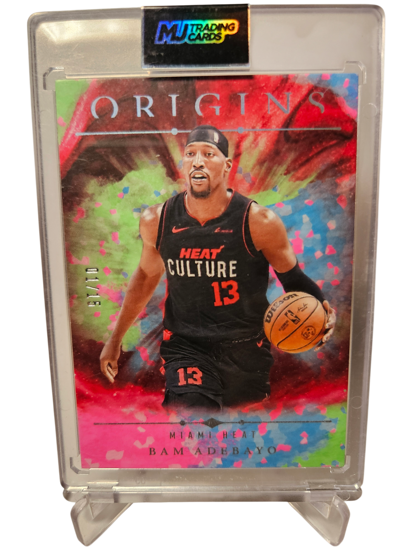 2024-25 Panini Origins #51 Bam Adebayo Cherry Blossom SSP 01/15