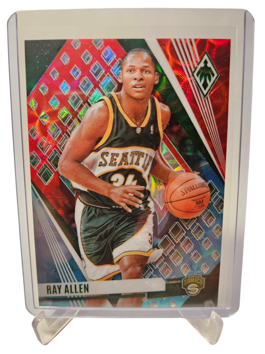 2023-24 Panini Phoenix #221 Ray Allen Red Teal Scope 03/25