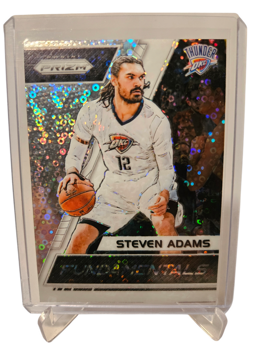 2017-18 Panini Prizm #39 Steven Adams Fast Break Fundamentals Prizm